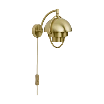 Multi-Lite vegglampe - Messing - GUBI