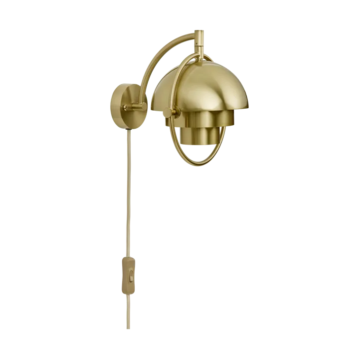 Multi-Lite vegglampe - Messing - GUBI