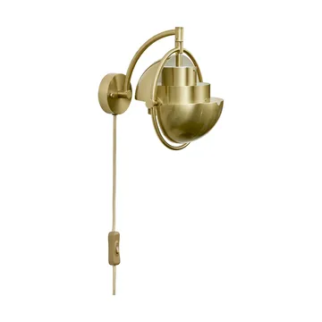 Multi-Lite vegglampe - Messing - GUBI