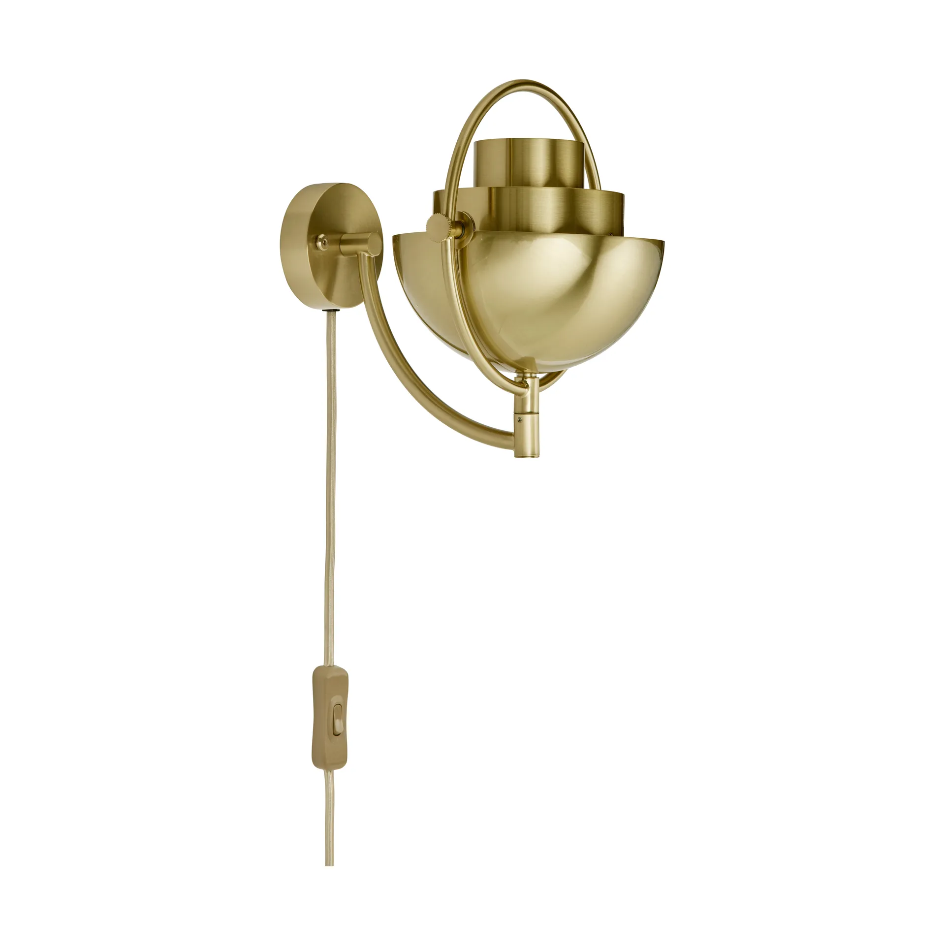 Multi-Lite vegglampe, Messing GUBI