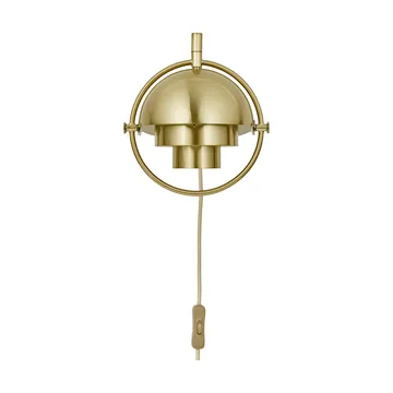 Multi-Lite vegglampe - Messing - GUBI