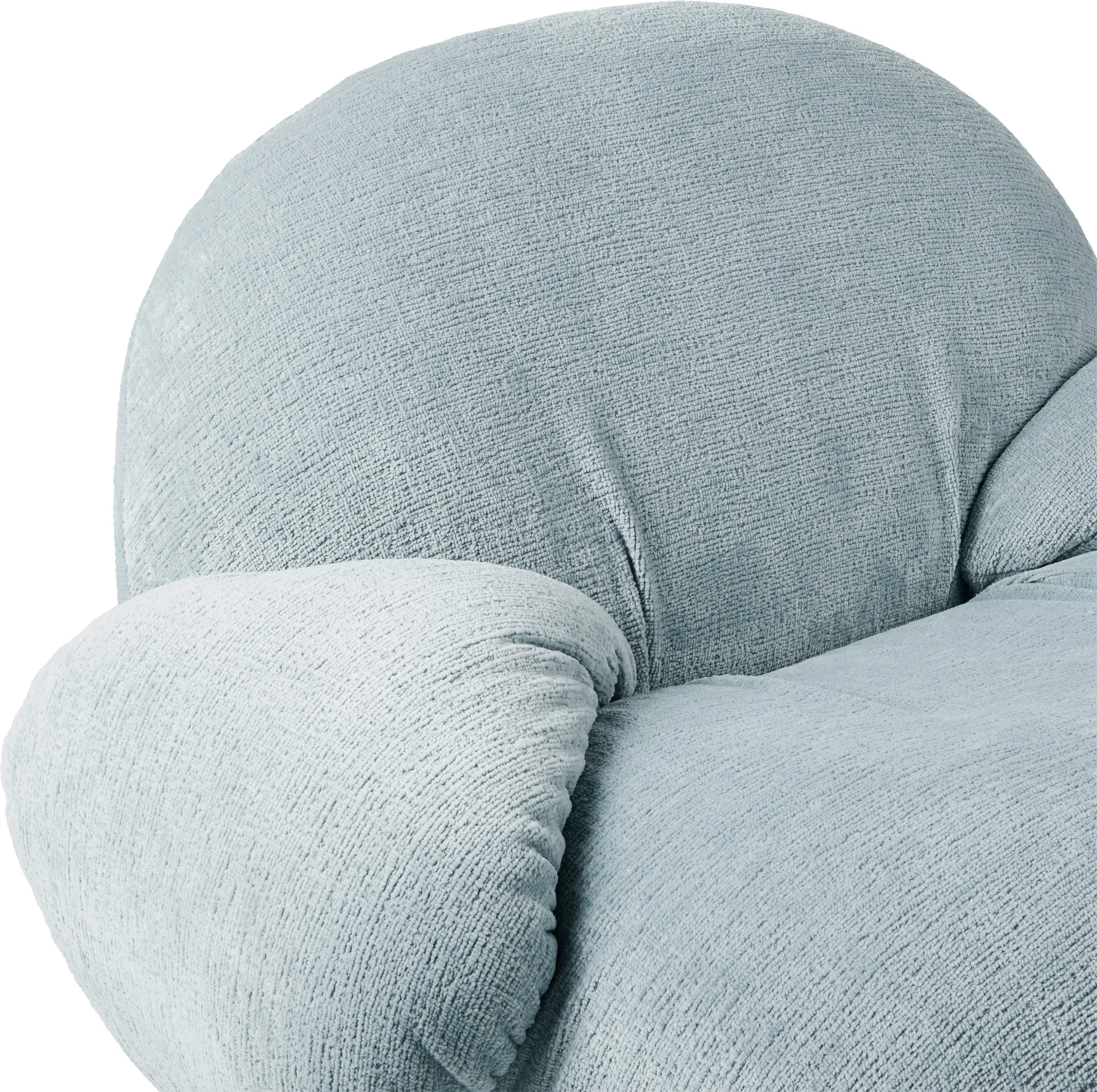 Pacha loungelenestol med armlene, Mumble 10-pearl gold GUBI