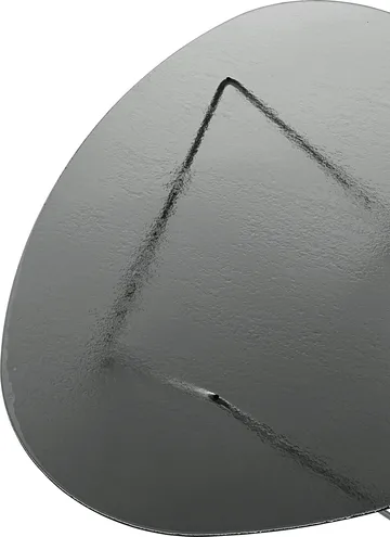 Pedrera salongbord - Krom-strukturglass smoke - GUBI