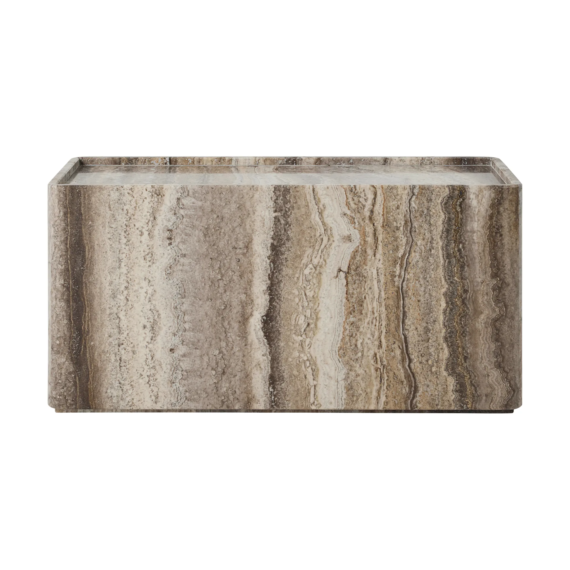 Pietra sidebord 30x80x40 cm, Lively sepia GUBI