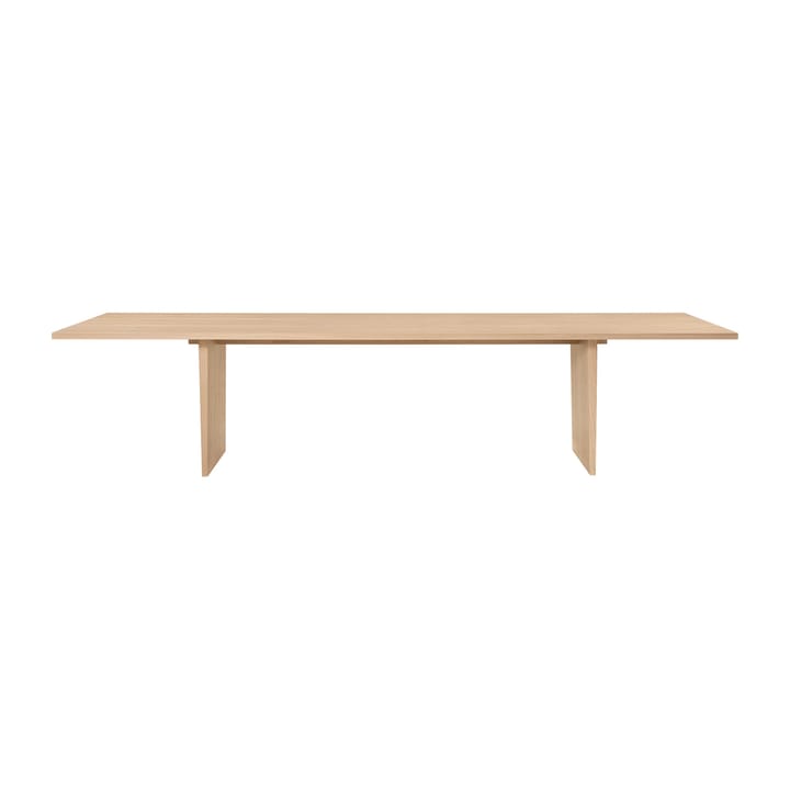 Private spisebord 100 x 320 cm - Lysbeiset eik - GUBI