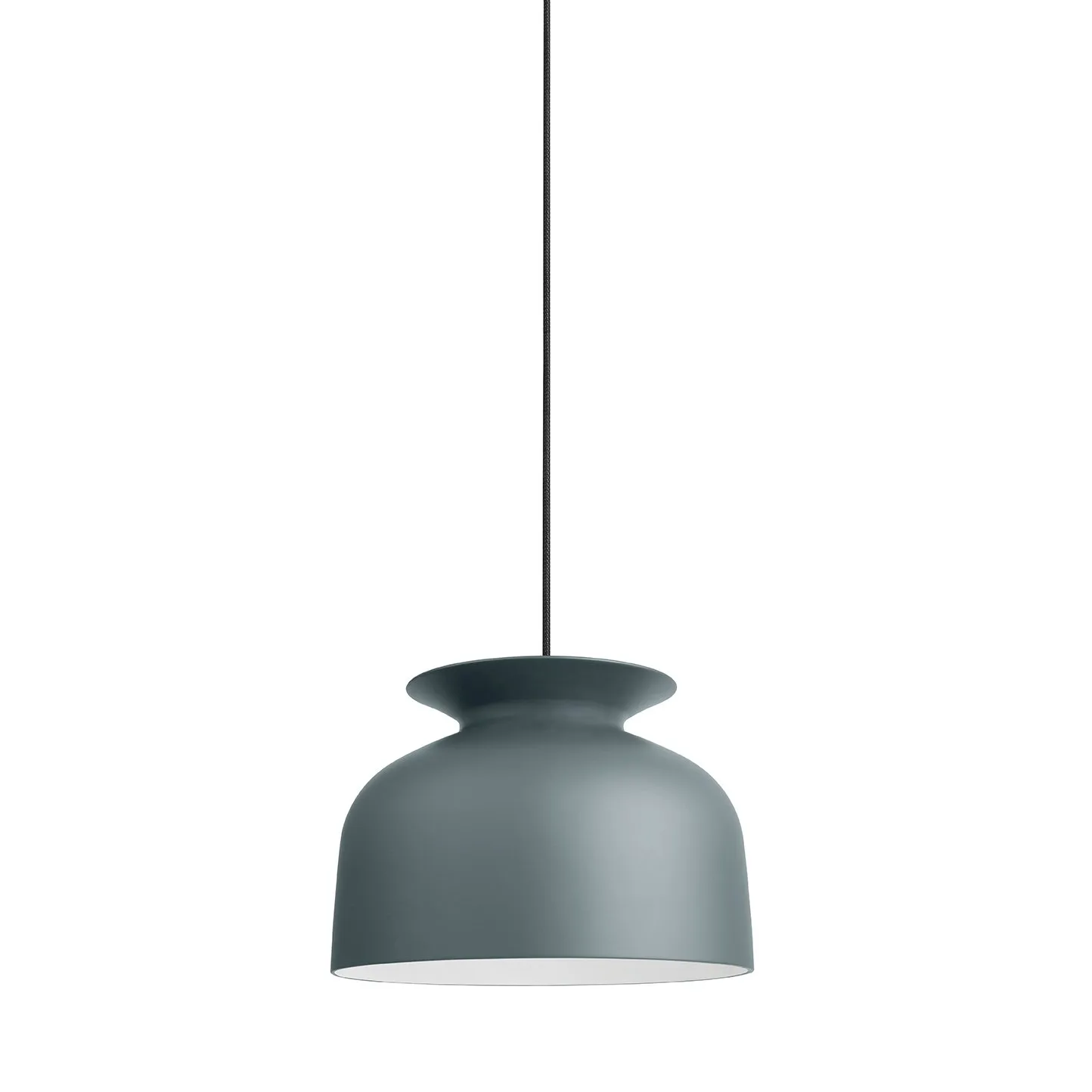 Ronde taklampe stor, pigeon grey (lysegrå) GUBI