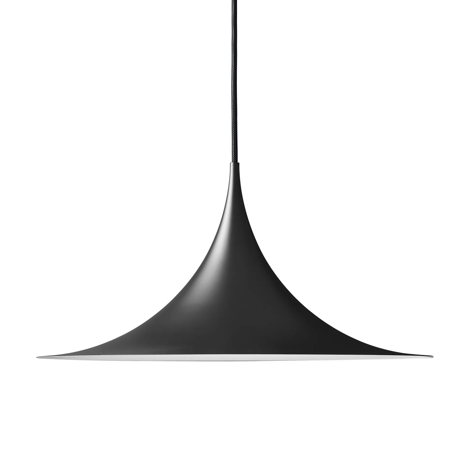 Semi lampe Ø 47 cm, Black semi matt GUBI