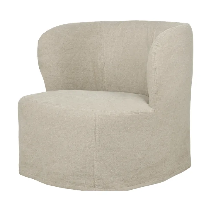 Stay Slipcover lenestol - Linen 0023, large - GUBI