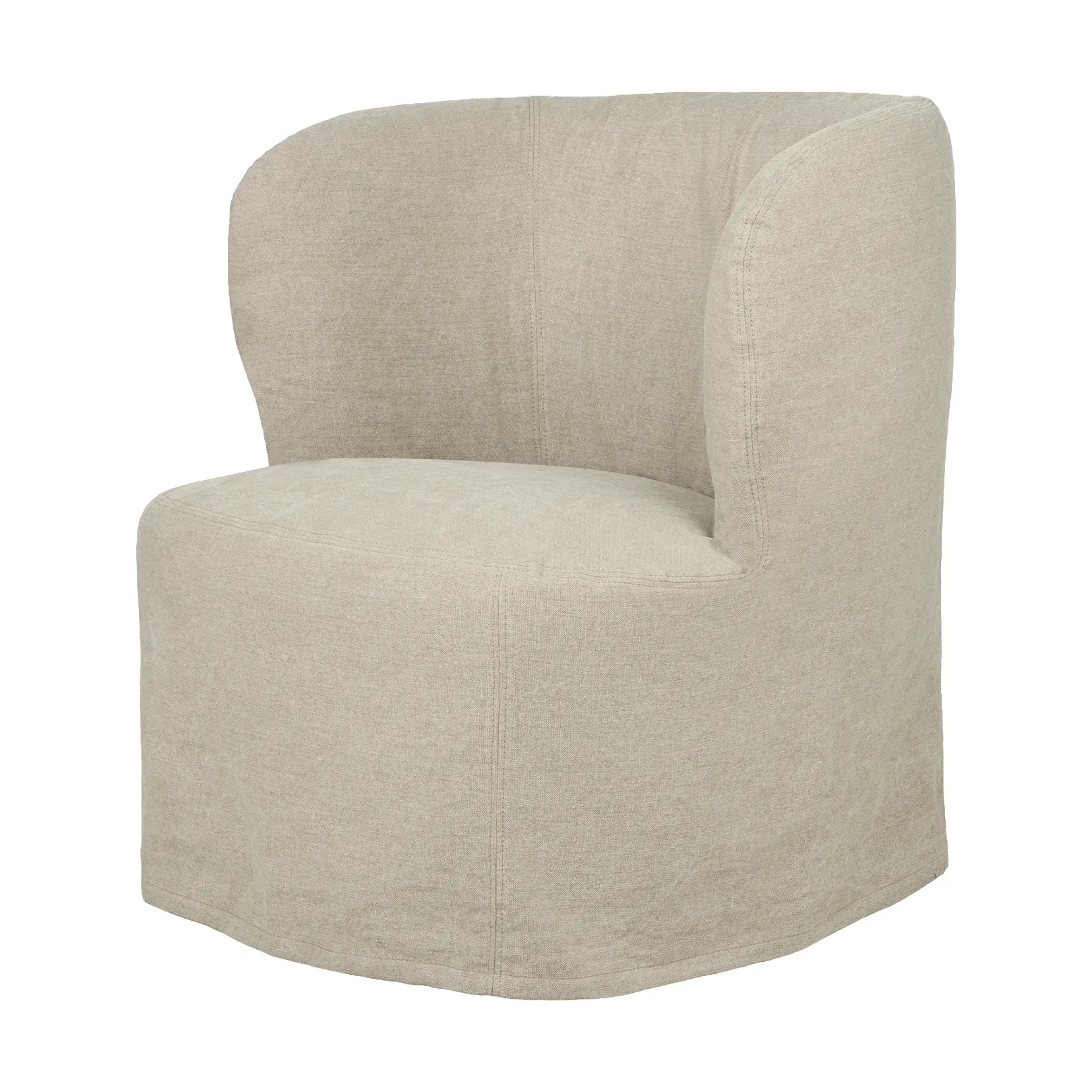 Stay Slipcover lenestol, Linen 0023, small GUBI
