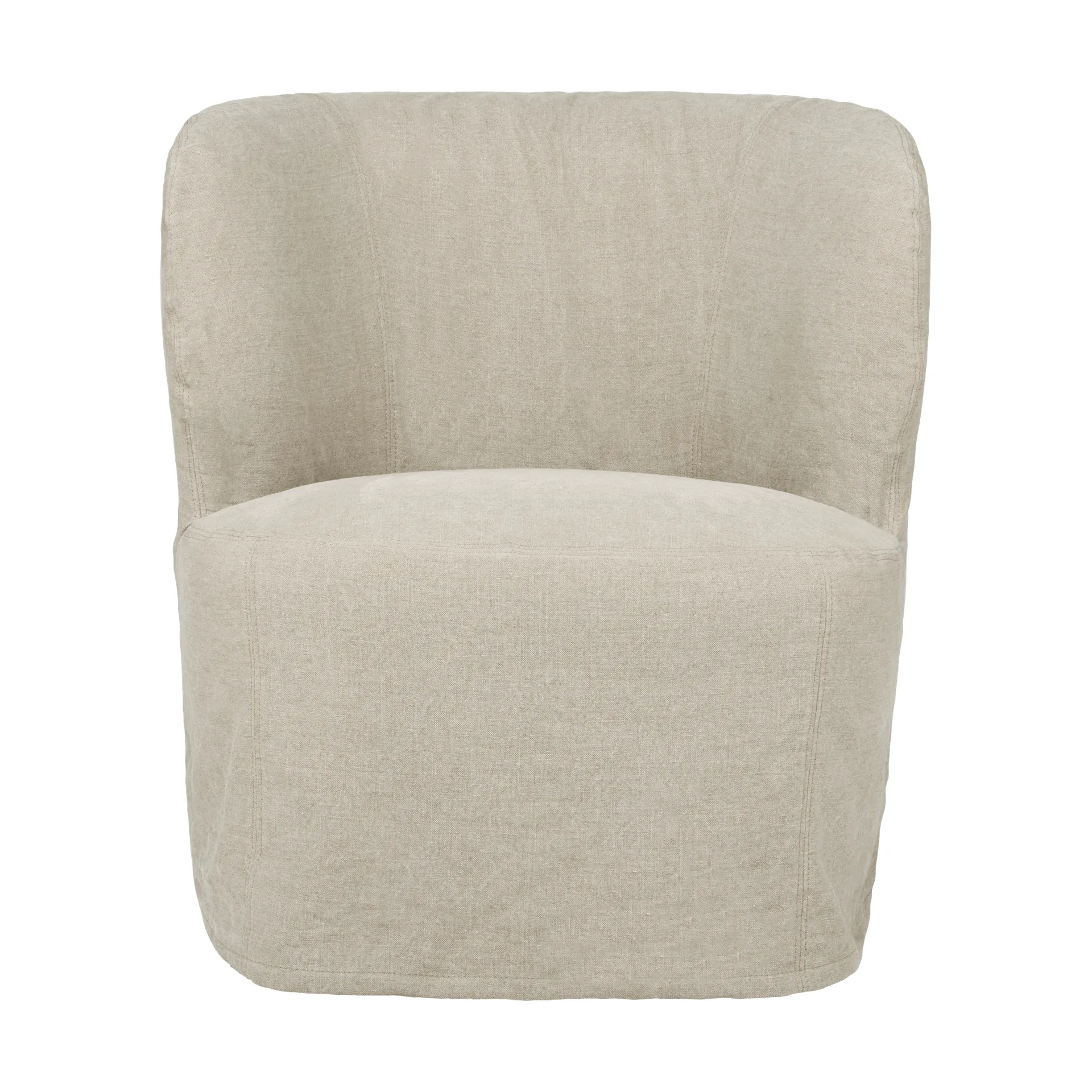 Stay Slipcover lenestol, Linen 0023, small GUBI