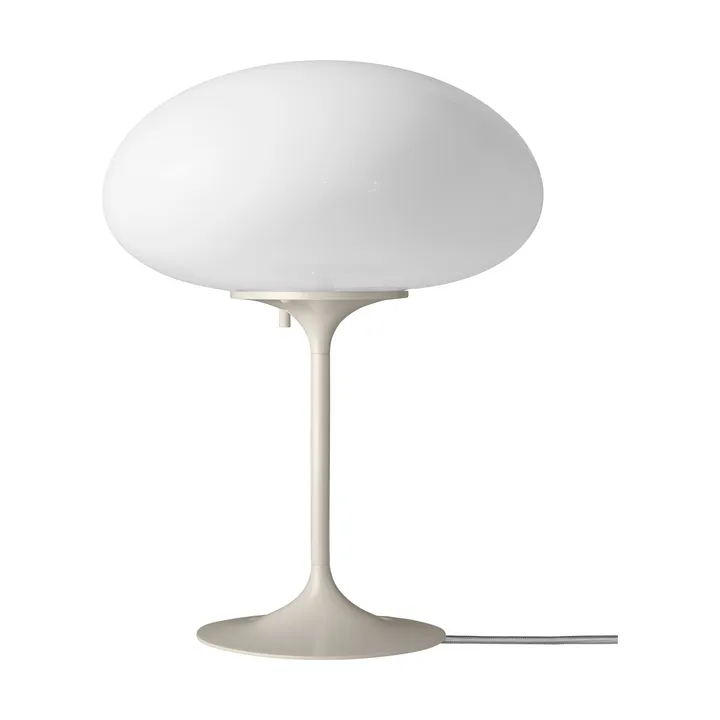 Stemlite bordlampe - Pebble grey-opalglass, 42 cm - GUBI