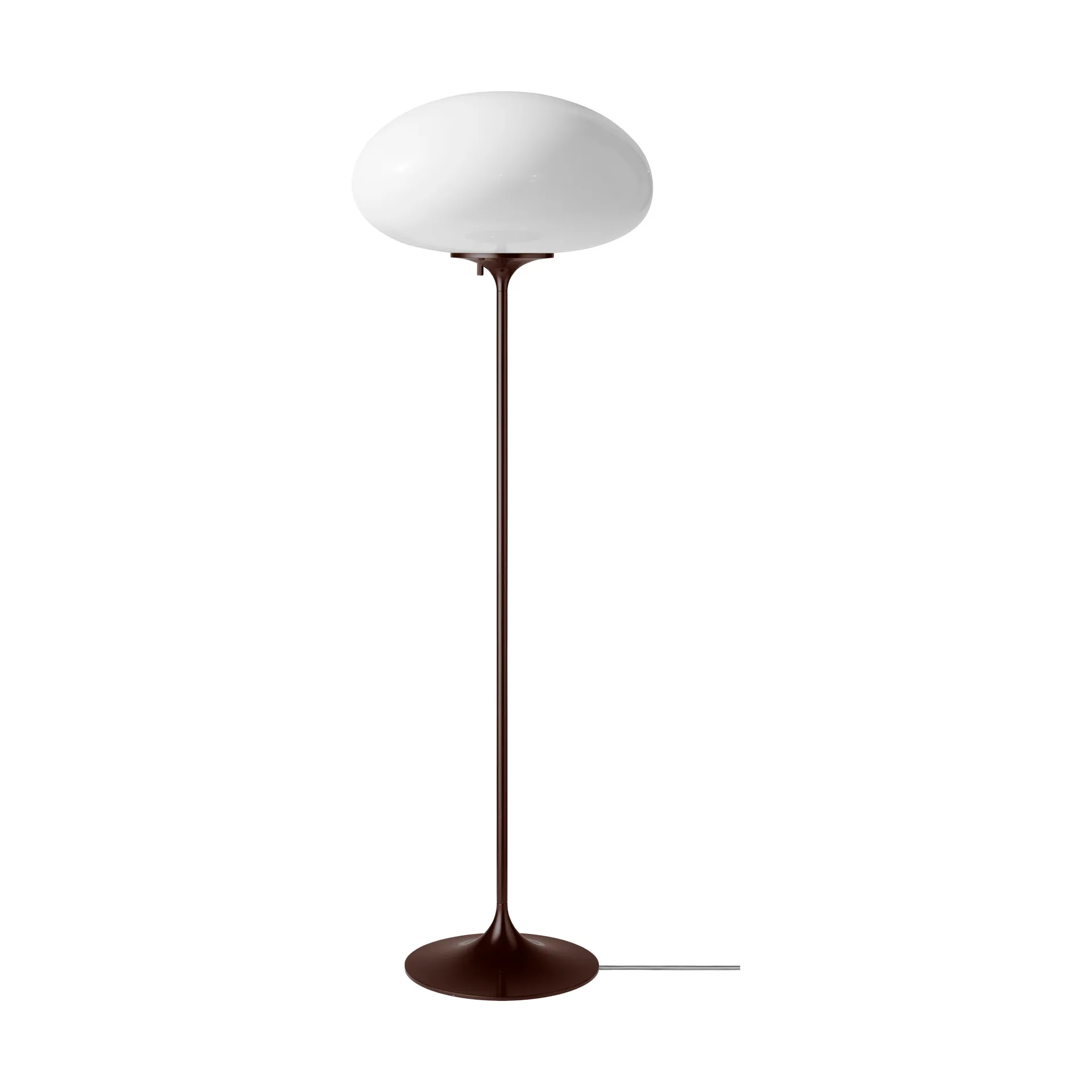 Stemlite gulvlampe, Black red-opalglass, 110 cm GUBI