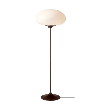 Stemlite gulvlampe - Black red-opalglass, 110 cm - GUBI