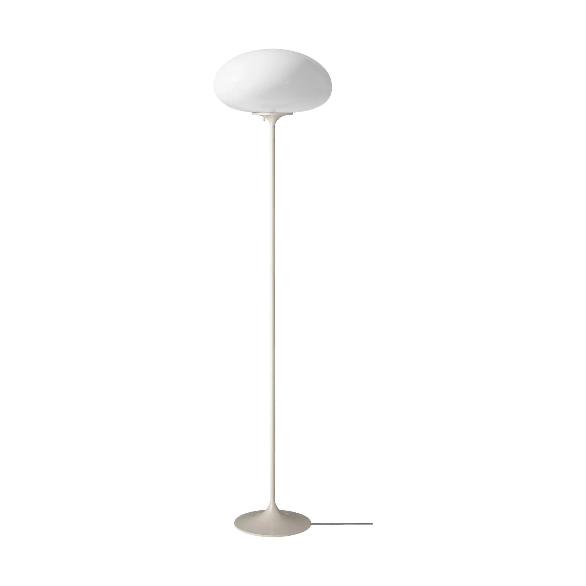 Stemlite gulvlampe, Pebble grey-opalglass, 150 cm GUBI