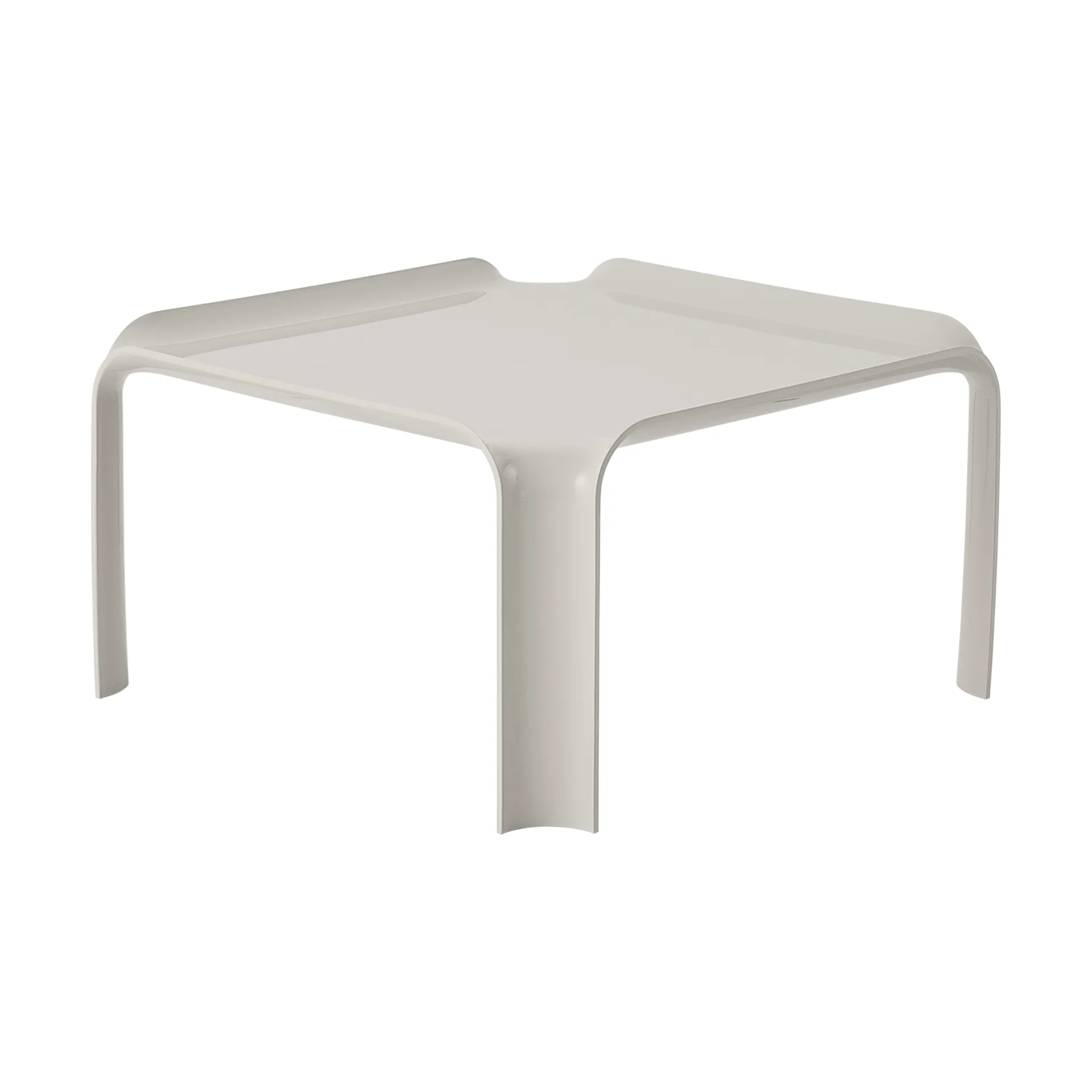 T877 sidebord, Alabaster white, 50×50×27 cm GUBI