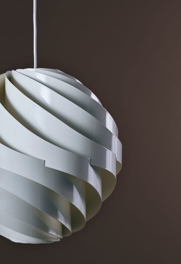 Turbo taklampe blank Ø 36 cm - Alabaster white - GUBI