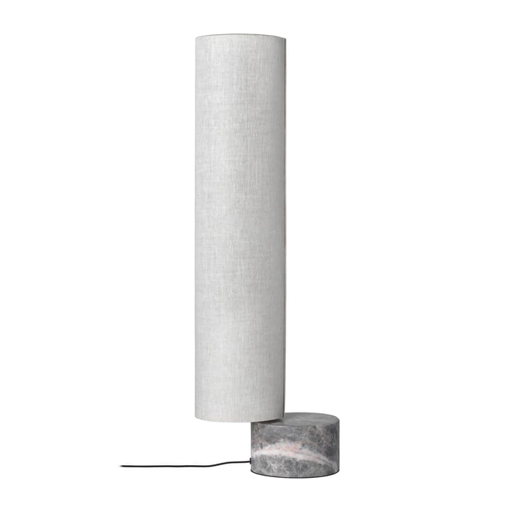 Unbound gulvlampe 80 cm, Canvase-grå marmor GUBI