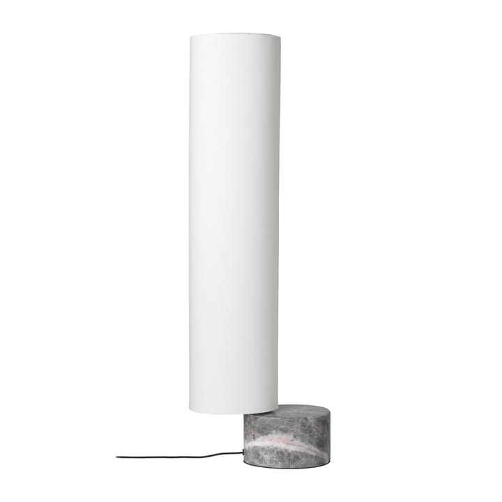 Unbound gulvlampe 80 cm, Hvit-grå marmor GUBI