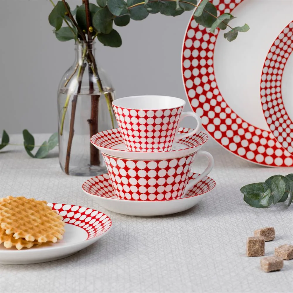 Eva kaffegods, Kaffekopp + skål Gustafsbergs Porslinsfabrik