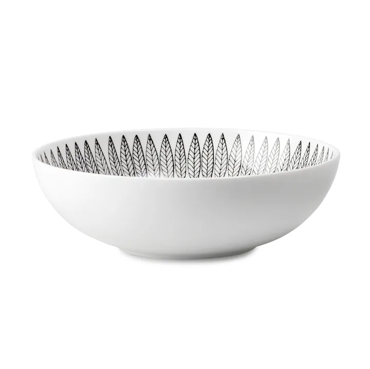 Svart Salix skål 17 cm - svart - Gustafsbergs Porslinsfabrik