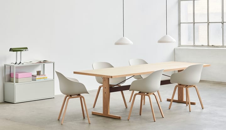 About a Chair 22 stol 2.0, Hvitlakkert ekstativ HAY
