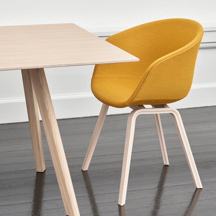 About a Chair 23 stol, Divina melange 120 lys grå-såpet eik HAY