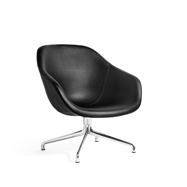 About a Lounge 81 lenestol - Sierra si1001 black-aluminium - HAY