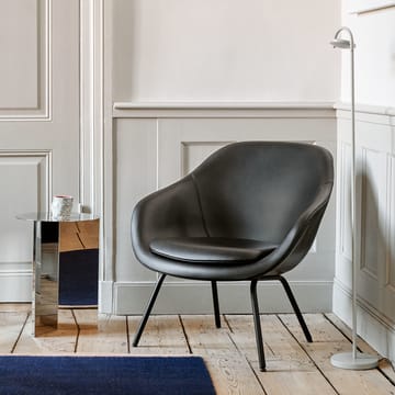 About a Lounge 87 lenestol - Sense black-svart stålfot - HAY