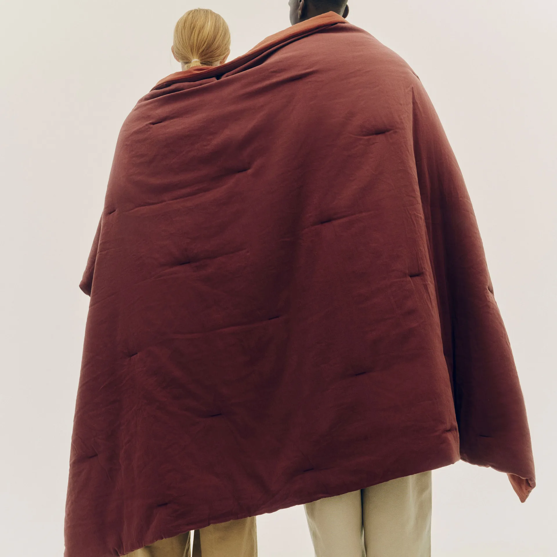 Air Quilt pledd, Iron red, 140x200 cm HAY