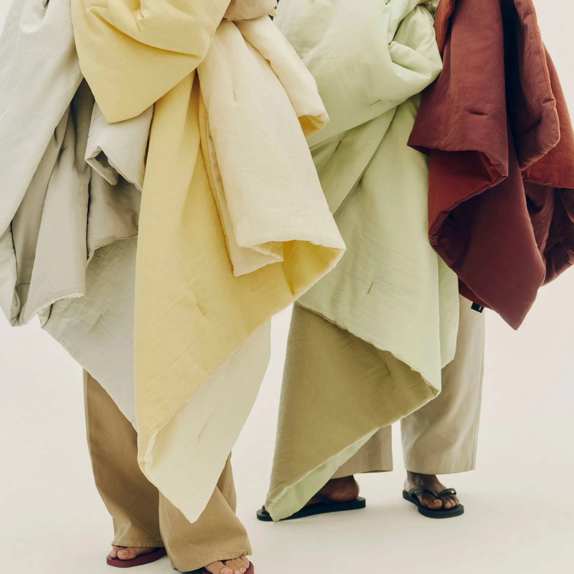 Air Quilt pledd, Soft yellow, 140x200 cm HAY