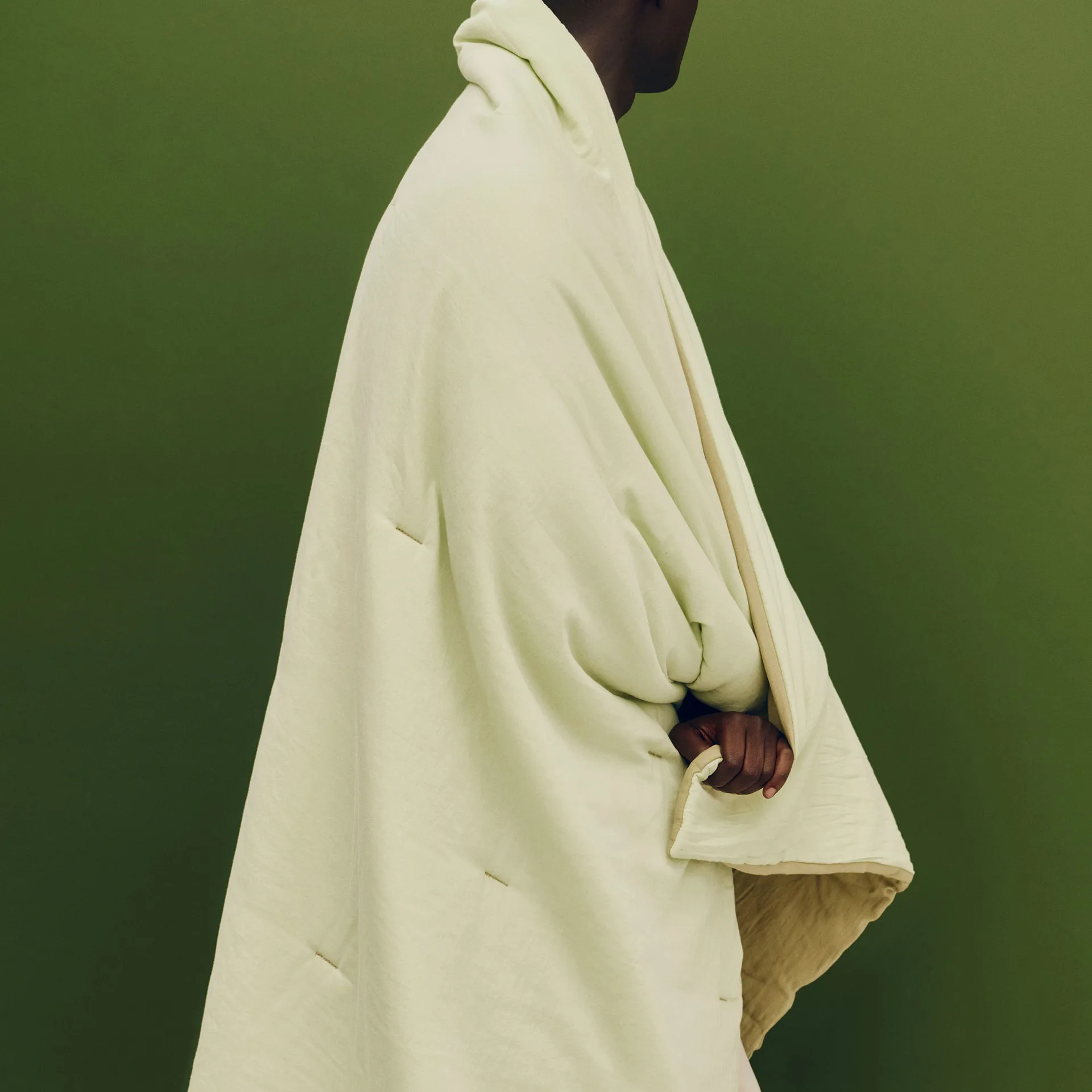 Air Quilt pledd, Soft yellow, 140x200 cm HAY