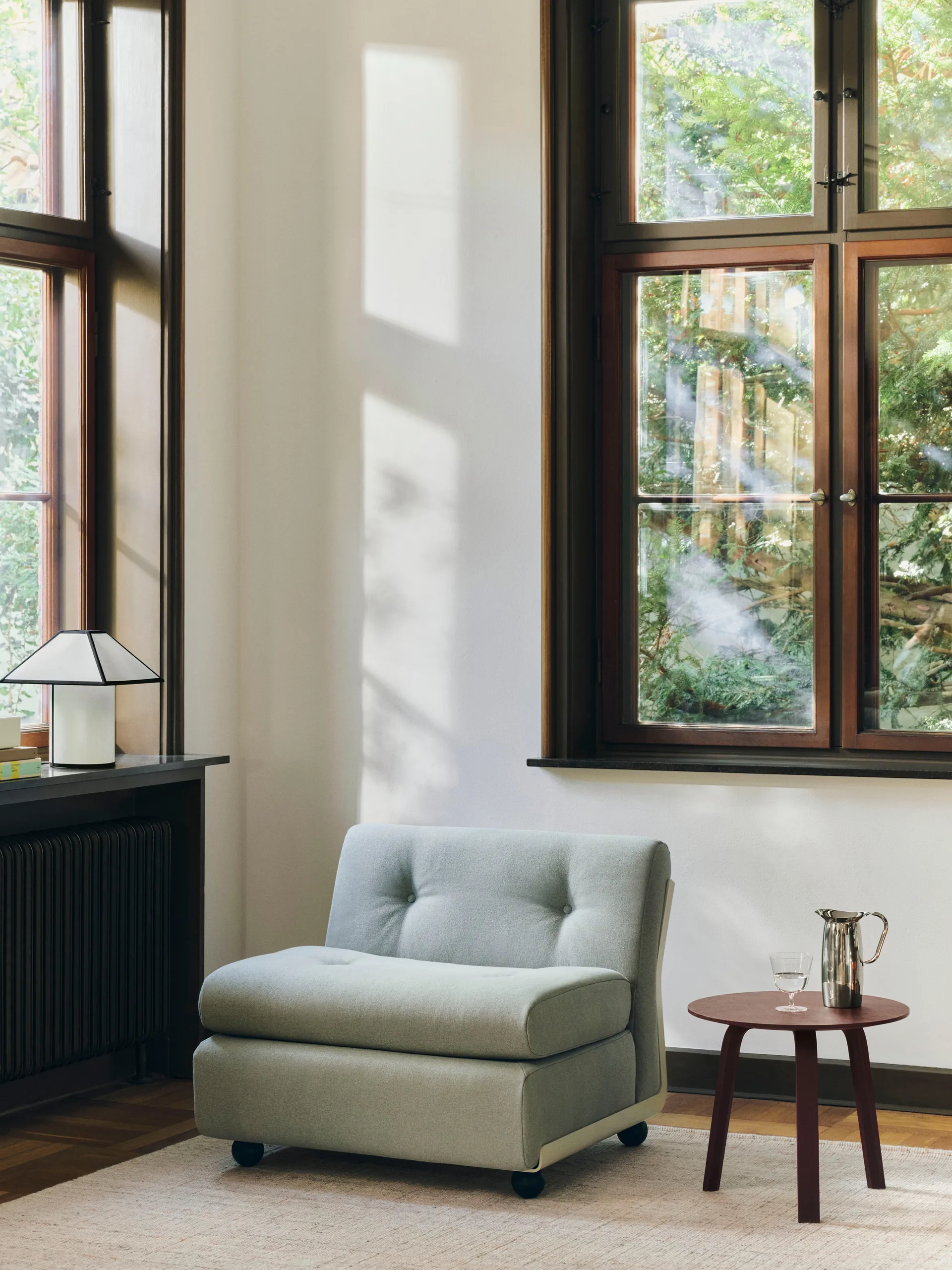 Amanta sofamodul, Cream beige-story 102, 1-seter/lenestol HAY