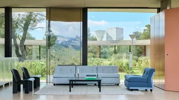 Amanta sofamodul - Frost blue-turf blue, 1-seter/lenestol - HAY