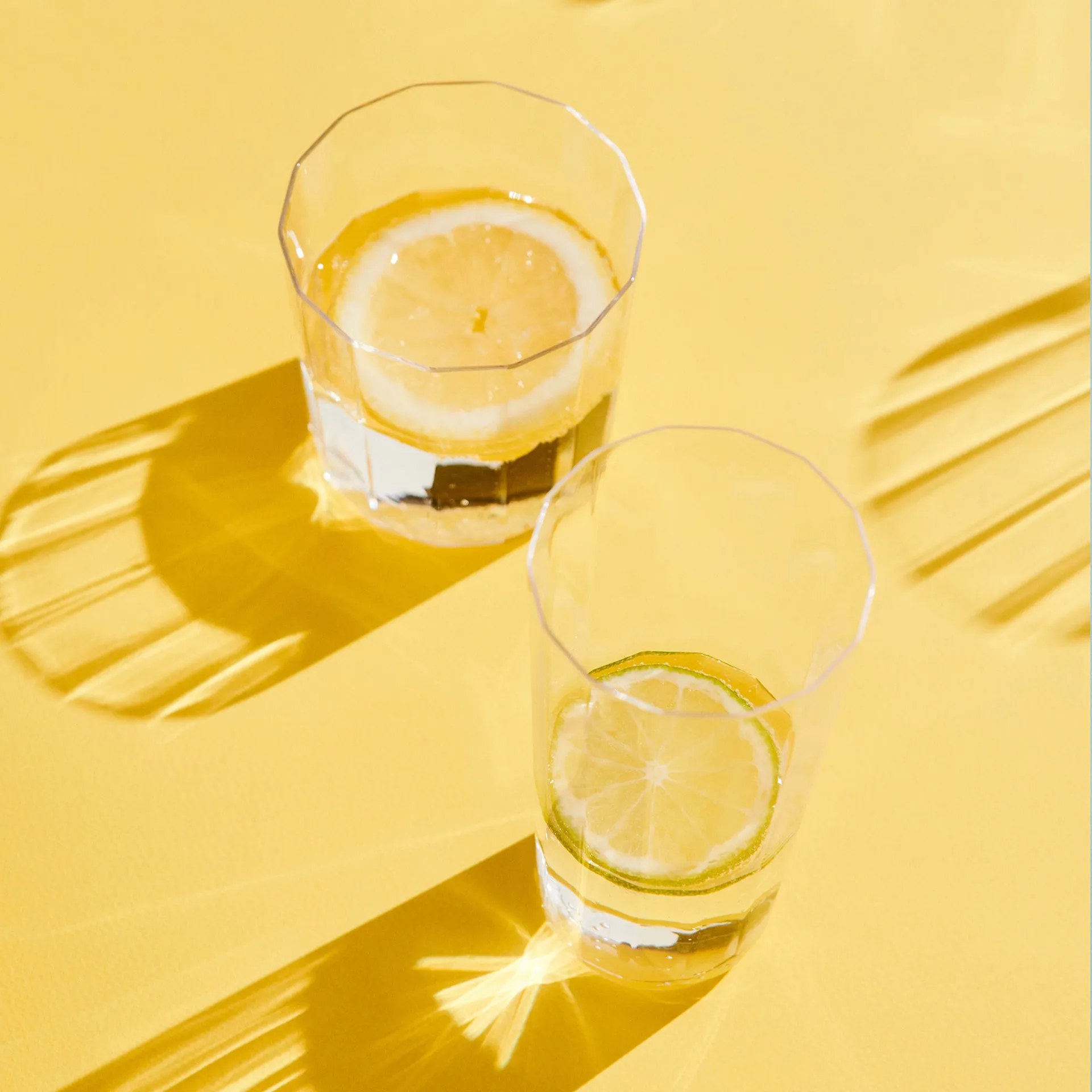 Angle drikkeglass 4-pakning, Wide 7,5 cm HAY