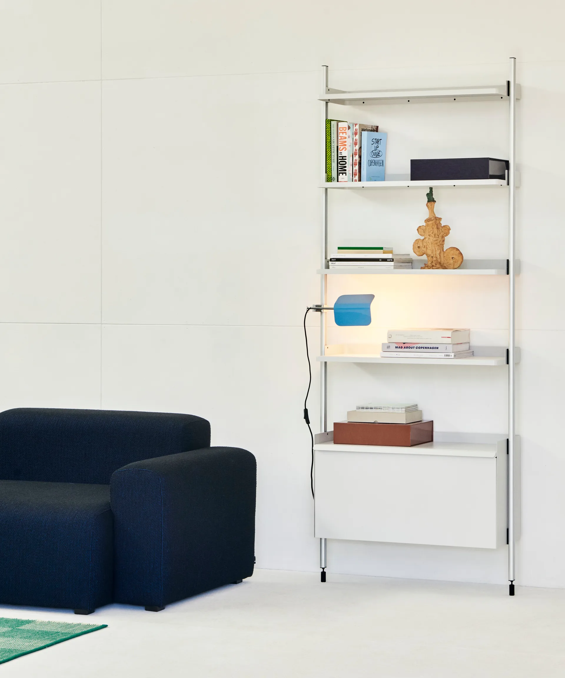 Apex Clip lampe, Pastel blue HAY