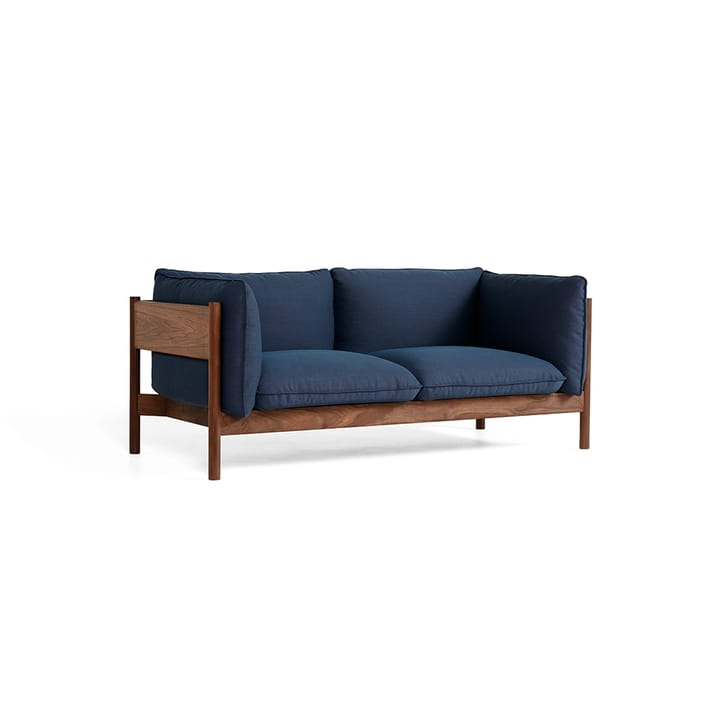 Arbour ECO 2-seters Sofa - Dark blue-voksoljet valnøtt - HAY