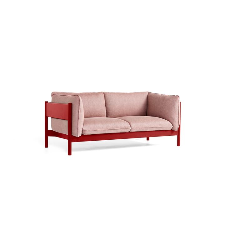 Arbour ECO 2-seters Sofa - Re-wool 648 multi-burgunder bøk - HAY