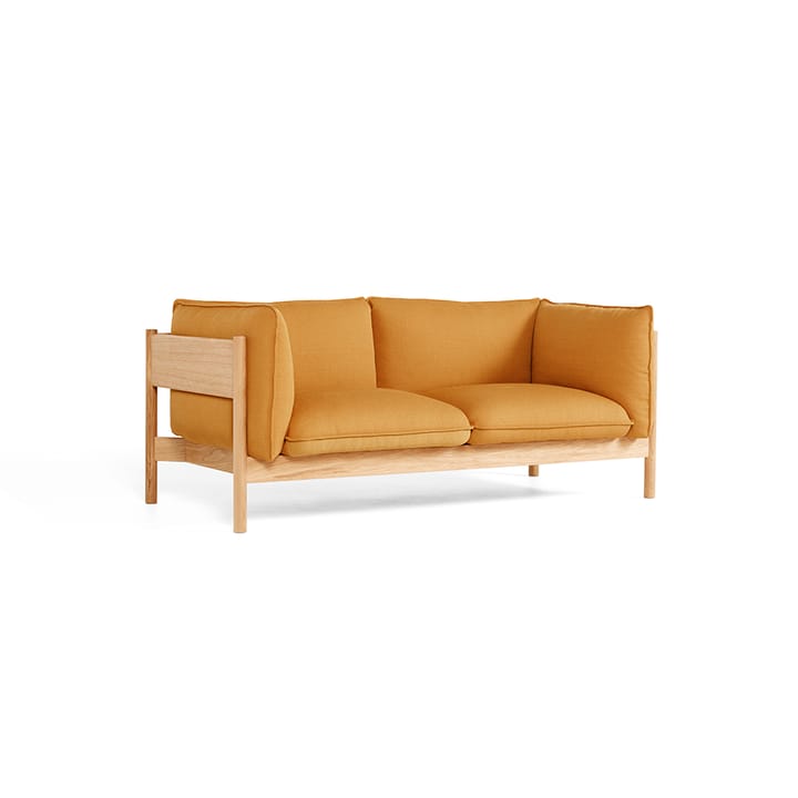 Arbour ECO 2-seters Sofa - Tyg vidar 472 mustard-vaxoljat ekstativ - HAY