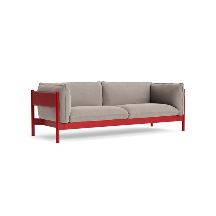 Arbour ECO 3-seters sofa - Beige-burgunder  bøk - HAY