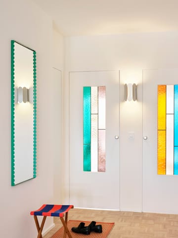 Arcs Mirror Rectangle M speil 50 x 133,5 cm - Green - HAY