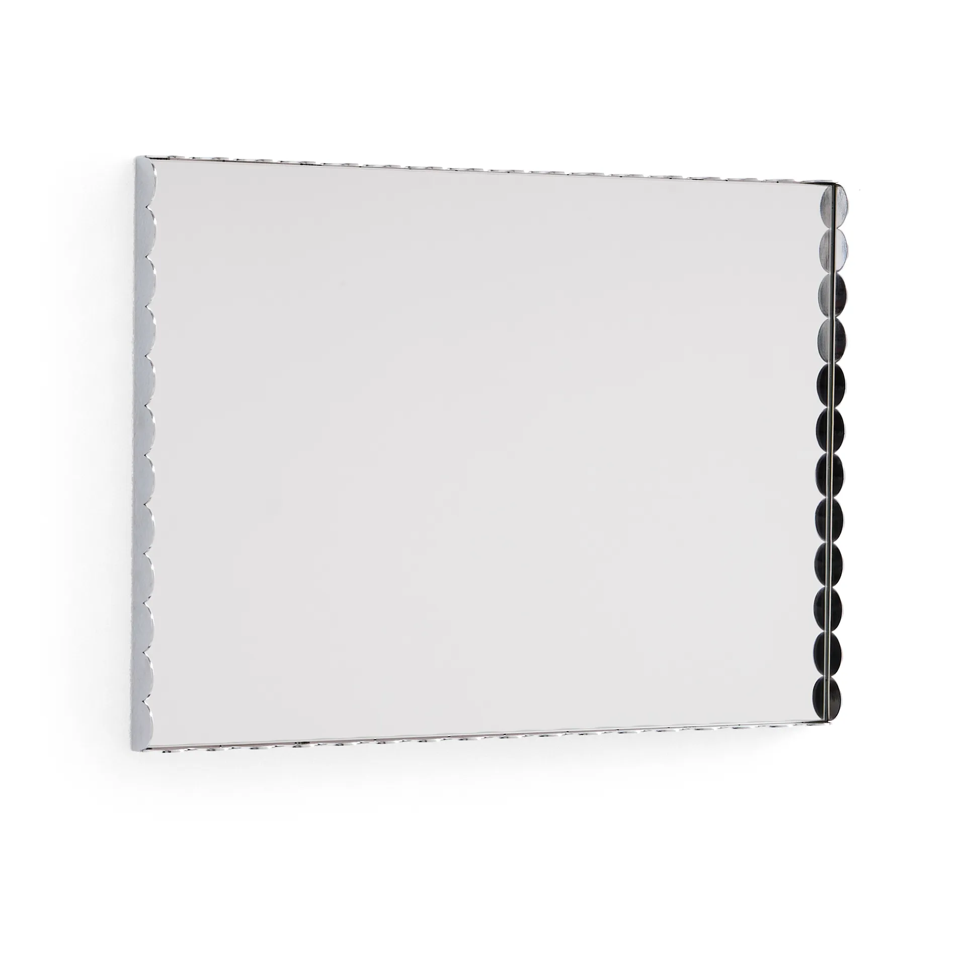 Arcs Mirror Rectangle S speil 43,5 x 61,5 cm, Rustfritt stål HAY