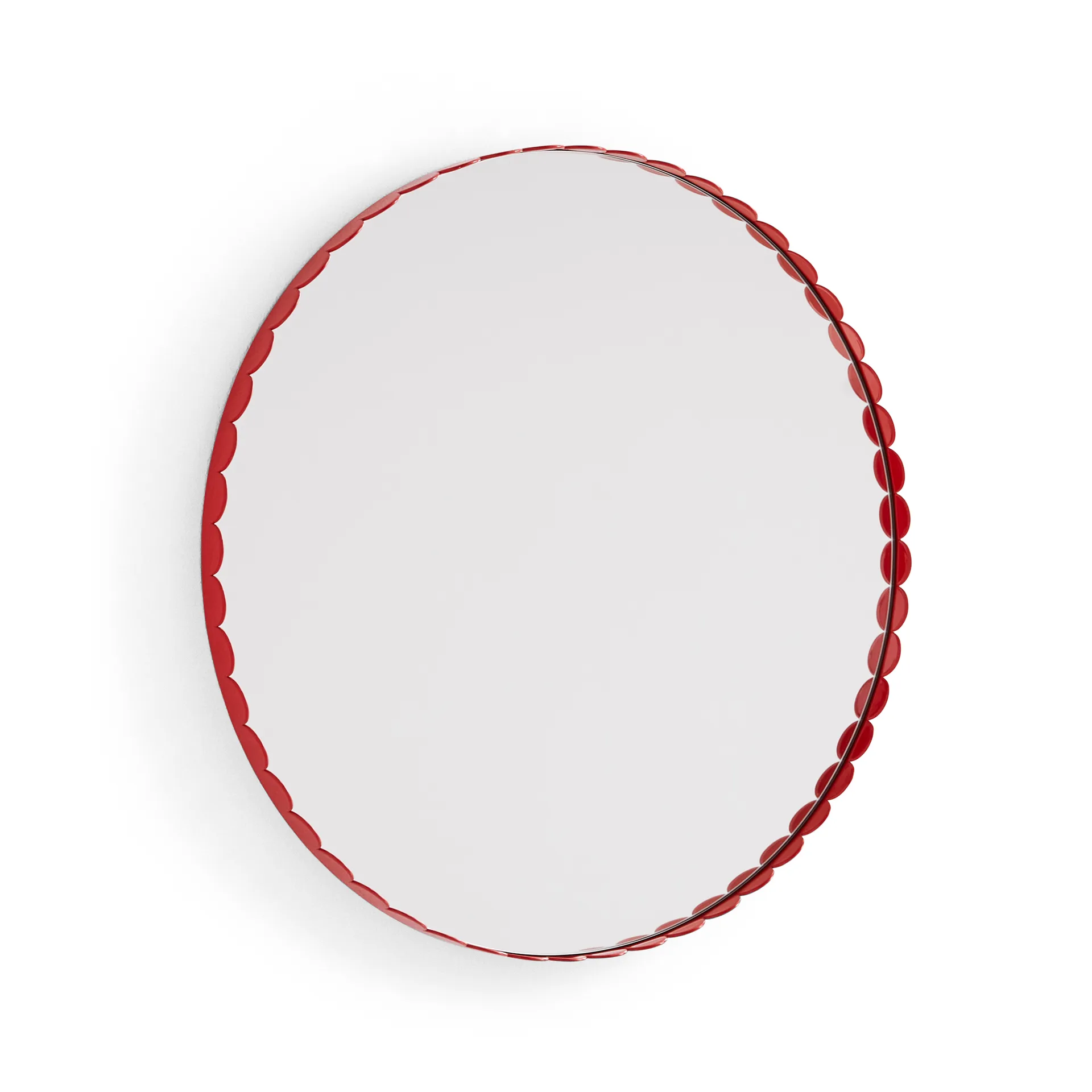 Arcs Mirror speil Ø60 cm, Red HAY
