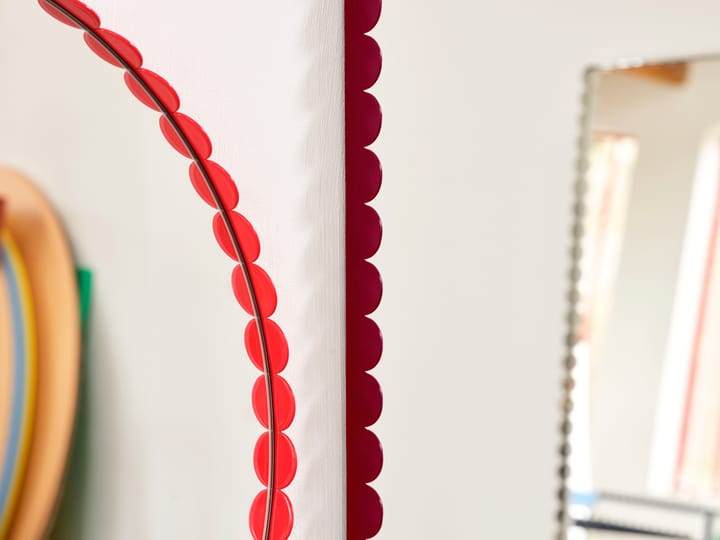 Arcs Mirror speil Ø60 cm, Red HAY