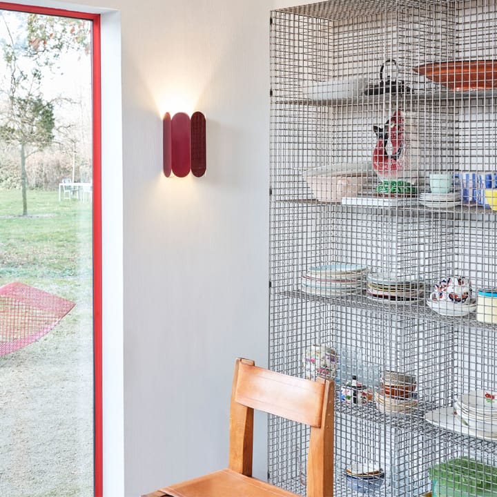 Arcs Sconce vegglampe, auburn red HAY