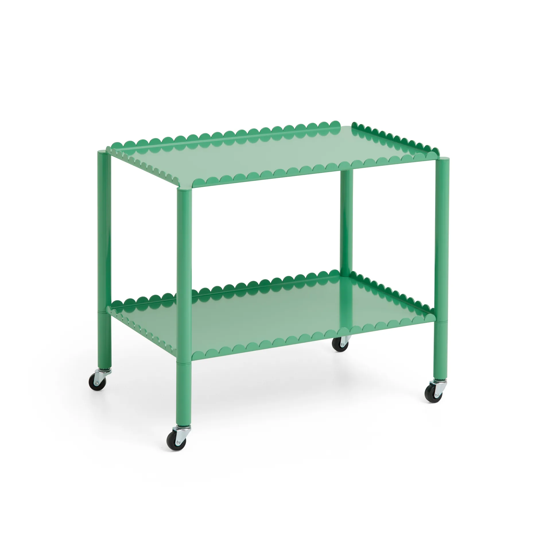 Arcs Trolley Low serveringsvogn, Soft jade HAY