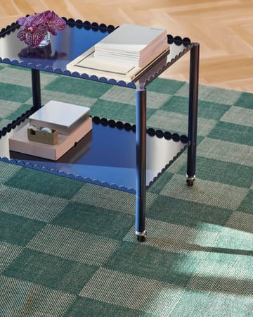 Arcs Trolley Low serveringsvogn - Steel blue - HAY