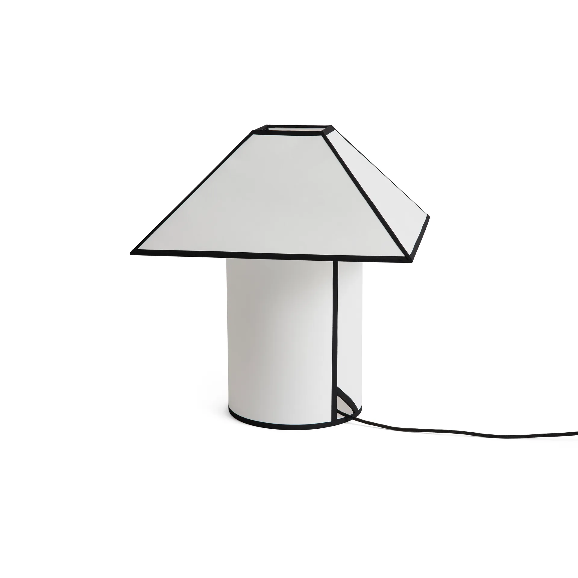 Ava pyramid bordlampe 45 cm, White HAY