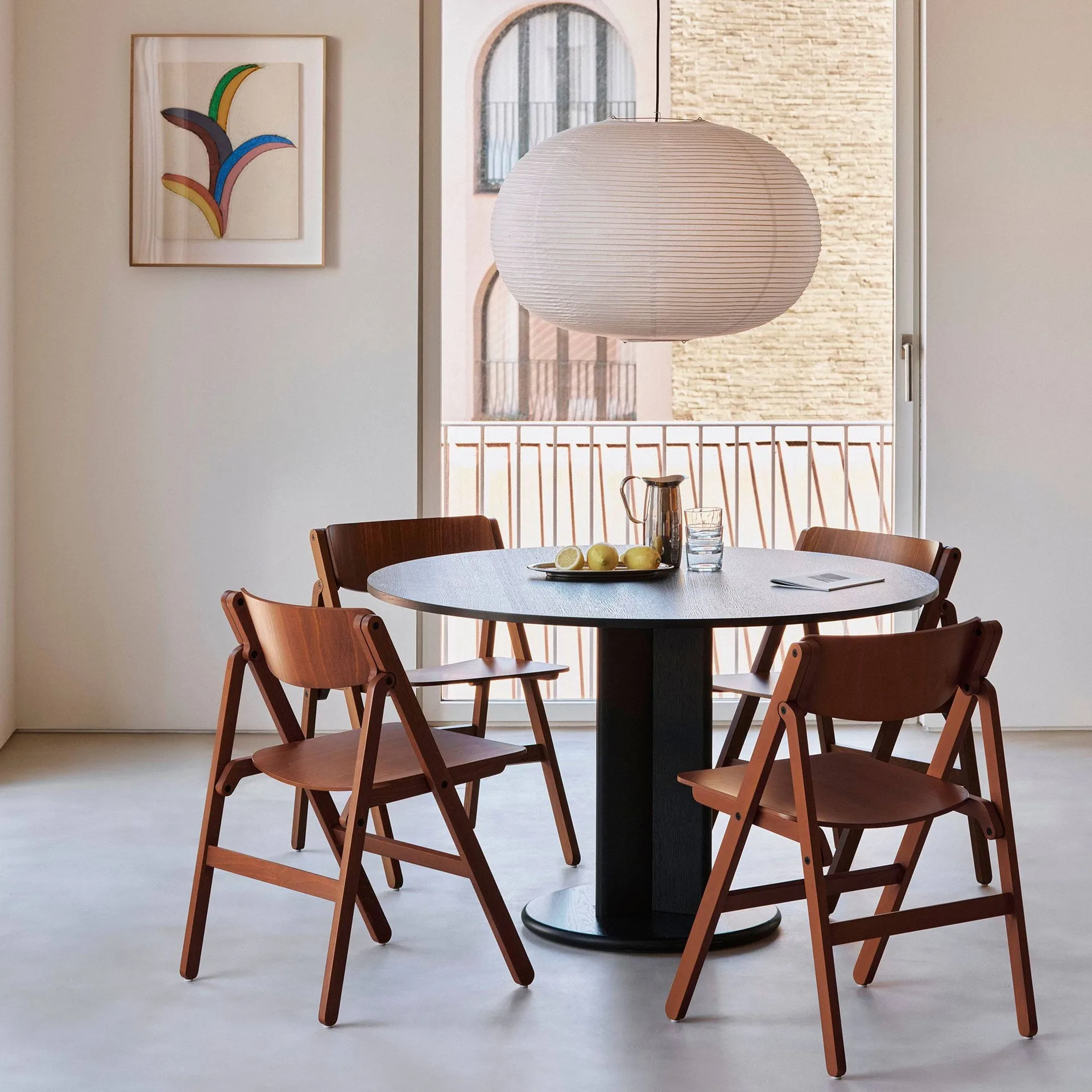 Backflip Chair stol→Backflip Chair stol, Bronze lakkert bøk HAY