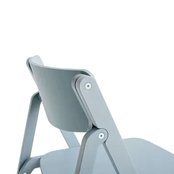 Backflip Chair stol→Backflip Chair stol - Cloud blue lakkert bøk - HAY