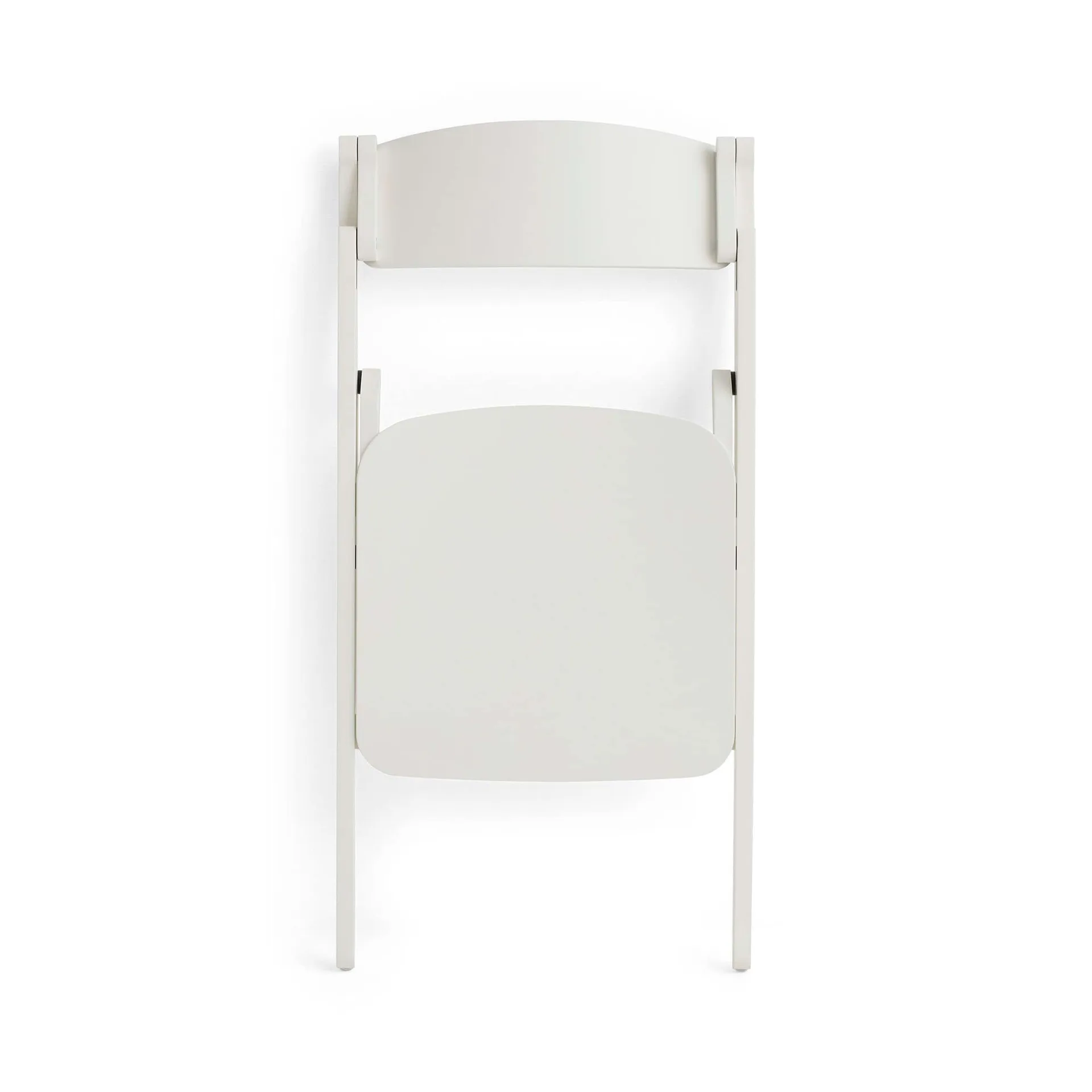 Backflip Chair stol→Backflip Chair stol, Cream white lakkert bøk HAY